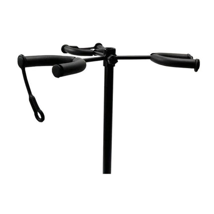 Guitar Stand for Securing Instruments During Home Practice adjustable padded tripod stand for living room and bedroom
