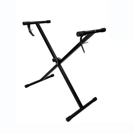 A Reliable Stand for Electronic Organ Practice at Home - adjustable X-style keyboard stand for home practice, compact and height-adjustable