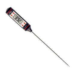 Set of 3 Pen-Style Digital Thermometers for Food, Liquid, and Barbecue with Stainless Steel Probes