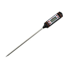 Set of 3 Pen-Style Digital Thermometers for Food, Liquid, and Barbecue with Stainless Steel Probes