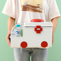 Family First Aid Kit - Large Double-Layer Portable Medicine Storage Box