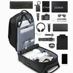 Premium Business Travel Waterproof PVC Backpack