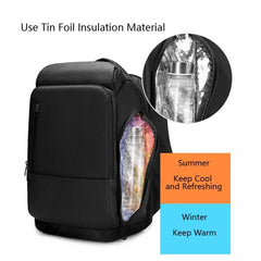 Premium Business Travel Waterproof PVC Backpack