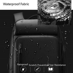 Premium Business Travel Waterproof PVC Backpack