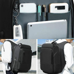 Premium Business Travel Waterproof PVC Backpack