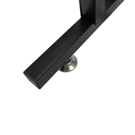 Versatile Foldable Stand for Home Guitar Organization metal base and adjustable foot detail for stable home guitar storage