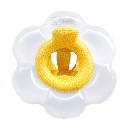 Baby Sunflower Inflatable Swim Ring With Pillow 70x80 cm
