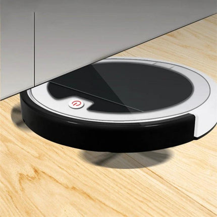 Smart Sweeping Robot for Home Floor Cleaning with Remote Control slim round robot vacuum mopping under couch on hardwood