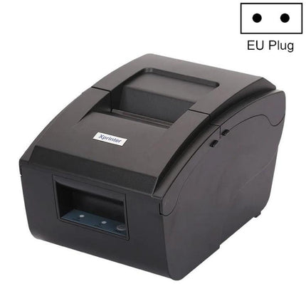 Xprinter Dot Matrix Printer for Invoice and Receipt Printing - black 9-pin impact printer for retail receipts and continuous roll paper