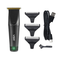 VGR V-0903 Professional Electric Hair Clippers for Men - USB Rechargeable Hair Cutting Tool