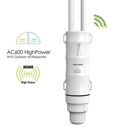WAVLINK Outdoor Dual-Band Wi-Fi Repeater for Large Area Coverage | Syndmart