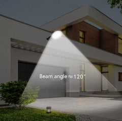 Smart LED Waterproof Wall Lamp for Outdoor Garden and Street Lighting