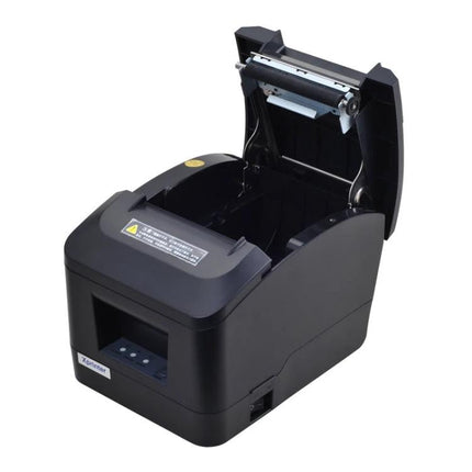 Xprinter Thermal Receipt Printer for Point of Sale Systems showing open paper compartment and thermal printing mechanism