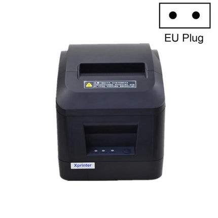 Xprinter Thermal Receipt Printer for Point of Sale Systems compact black thermal POS printer with EU plug