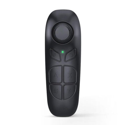 Bluetooth Remote Control for Smartphones and VR Selfies compact black remote for selfies, VR control, and phone presentations