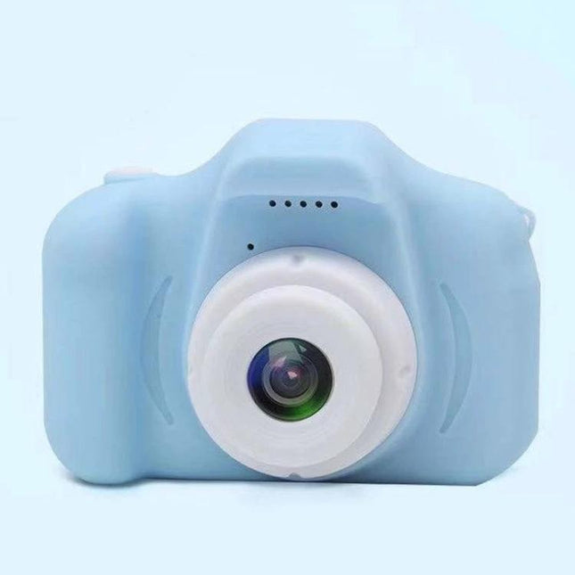 Children's Portable Digital Camera Toy for Creative Play - blue kid-friendly portable digital camera with 2.0-inch screen