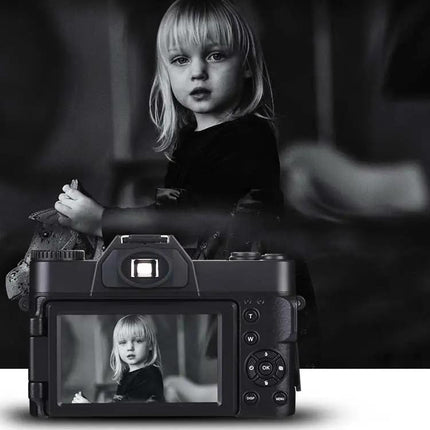 Compact Digital Camera With 3 Inch Screen For Travel