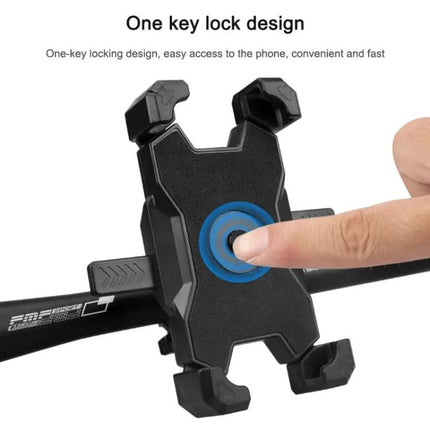 Bike Phone Holder 360 Degree Rotatable Mount For Handlebar | Syndmart