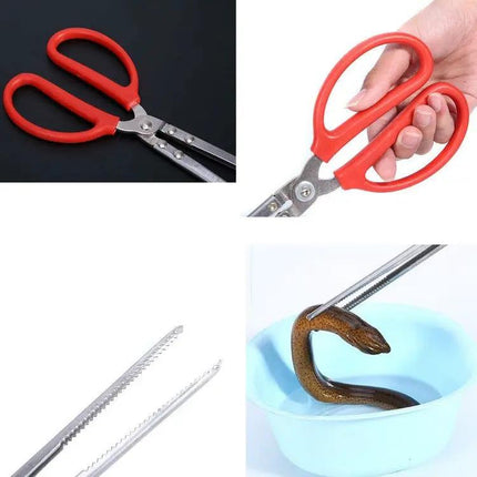 Rice Eel Clip Tongs For Crabs And Lobsters 38/52/62 Cm | Syndmart