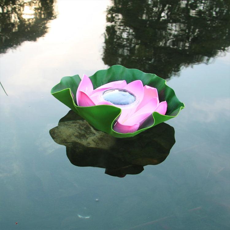 Solar Powered Waterproof Lotus Floating Garden Light