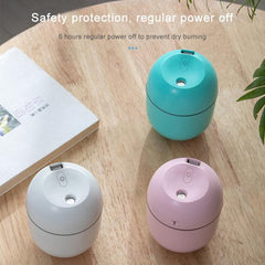 Ultrasonic Aromatherapy Humidifier with USB Power and Silent Operation for Home and Bedroom