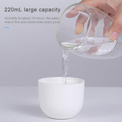 Ultrasonic Aromatherapy Humidifier with USB Power and Silent Operation for Home and Bedroom