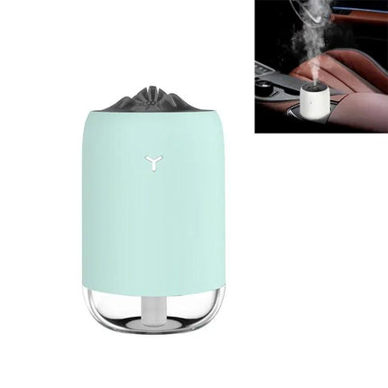 Car Portable Humidifier Pearl White With Night Light