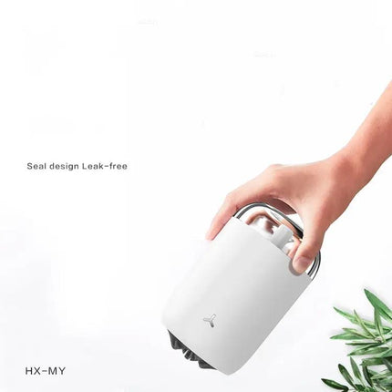 Car Portable Humidifier Pearl White With Night Light