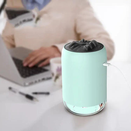 Car Portable Humidifier Pearl White With Night Light