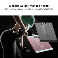 Smart Human Body Weight and Fat Measurement Scale with Tempered Glass Surface