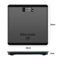 Smart Human Body Weight and Fat Measurement Scale with Tempered Glass Surface