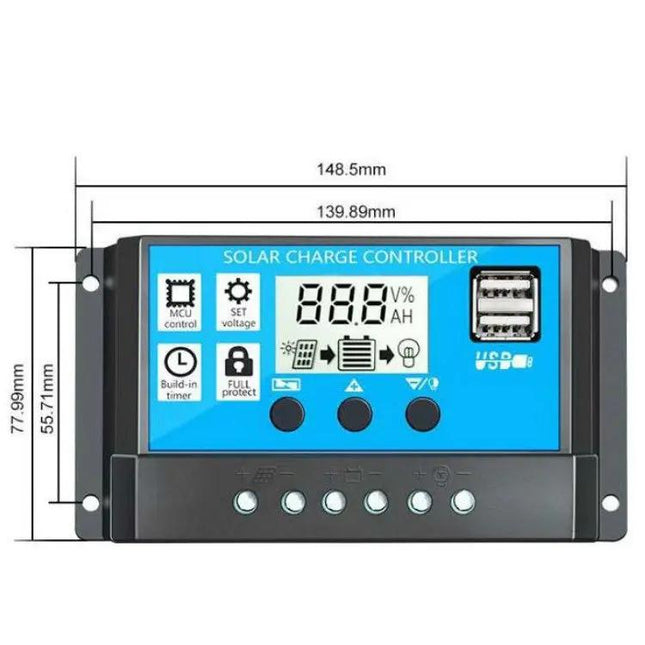 Versatile Solar Charging Controller for Street Lamps and Solar Systems | Syndmart