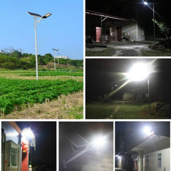 Smart Solar Street Light with Remote Control - Waterproof Outdoor Lighting Solution