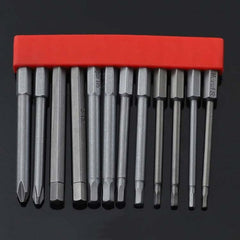 Magnetic S2 Steel 12-Piece Electric Tool Screwdriver Bit Set 8