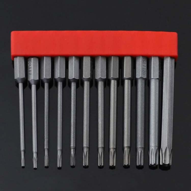 Magnetic S2 Steel 12-Piece Electric Tool Screwdriver Bit Set 9