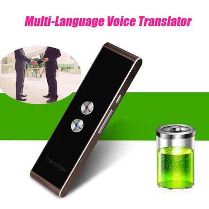 Voice Translator for Travel, Business, and Daily Learning handheld device translating spoken language in real time for meetings, travel, and daily use