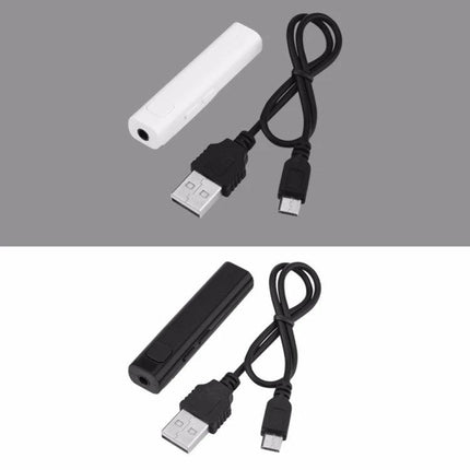 Earphone for Translating Languages During Travel and Business Meetings - compact Bluetooth translator dongle with USB charging cable