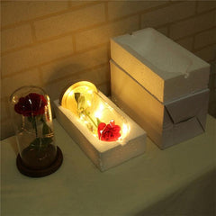 Romantic LED Illuminated Artificial Rose - Perfect Gift for Weddings, Valentine's Day, and Birthdays