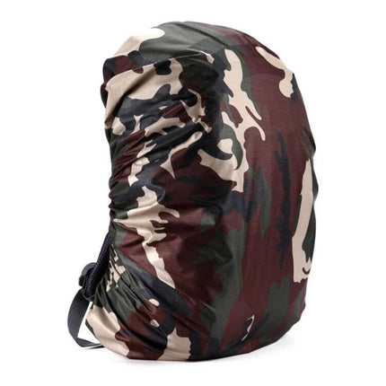 Waterproof Rain Cover for Backpacks and Outdoor Hiking Use camouflage nylon rain cover protecting backpack from rain and dust