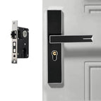Black Silver Small 50 Lock Body