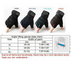 Heavy-Duty Weight Lifting Gloves for Fitness Training and Bodybuilding