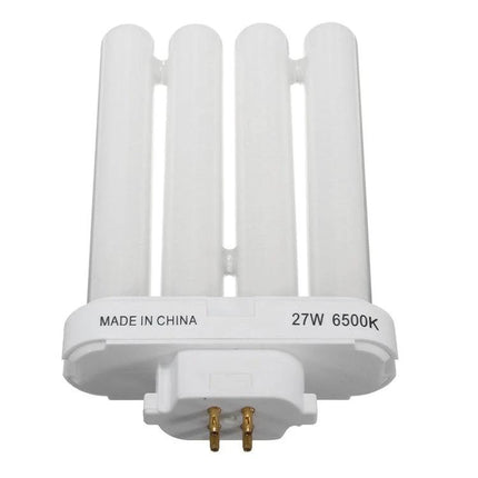 Compact Fluorescent Tube for Everyday Indoor Lighting Solutions - 27W 6500K cool white plug-in CFL bulb