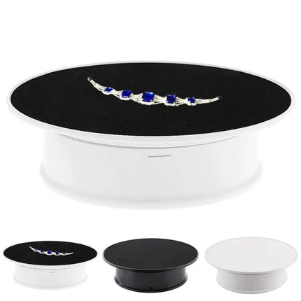 Electric Rotating Turntable for Photography and Displays, 20cm Size