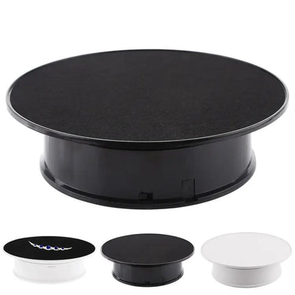 Electric Rotating Turntable for Photography and Displays, 20cm Size