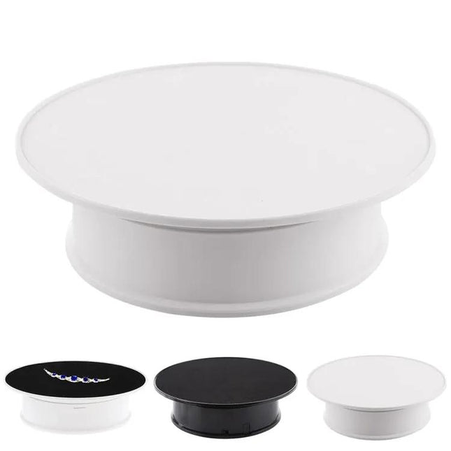 Electric Rotating Turntable for Photography and Displays, 20cm Size | Syndmart