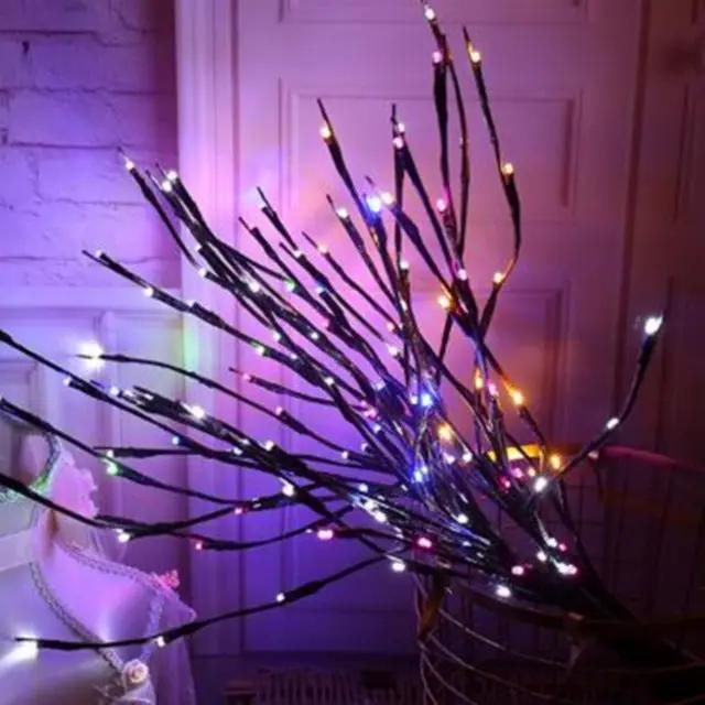 LED Willow Branch Lamp Battery-Operated Floral Lights For Decor