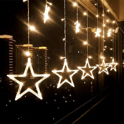 LED Icicle Curtain Lights 1 To 5m Outdoor Christmas Decor