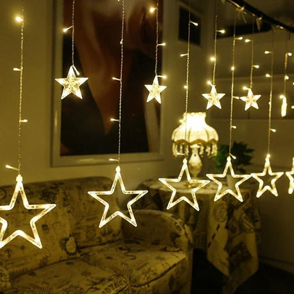 LED Icicle Curtain Lights 1 To 5m Outdoor Christmas Decor