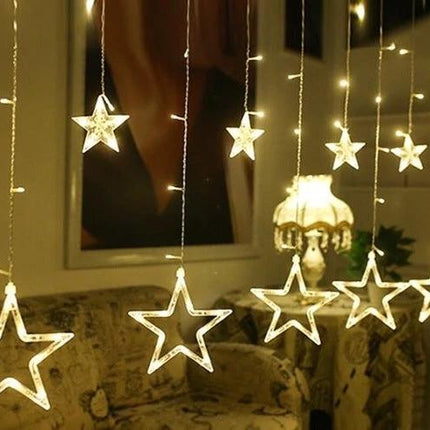 LED Icicle Curtain Lights 1 To 5m Outdoor Christmas Decor