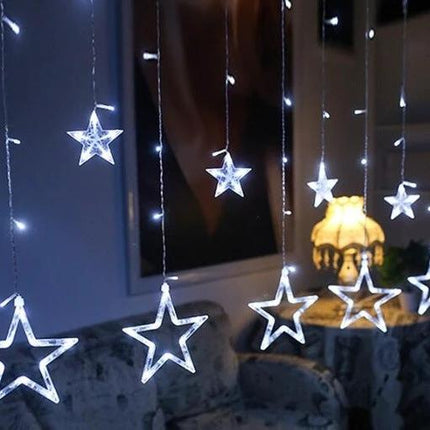 LED Icicle Curtain Lights 1 To 5m Outdoor Christmas Decor